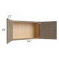 RTA Cobblestone Grey 36" x 21" Wall Cabinet with 1 Skin