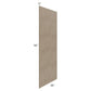 RTA Cobblestone Grey 36" x 96" Island Panel