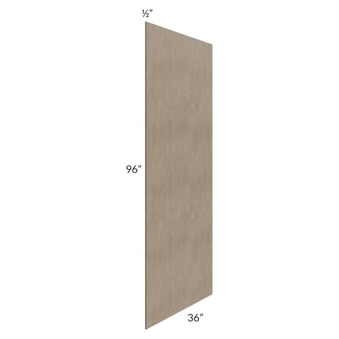 RTA Cobblestone Grey 36" x 96" Island Panel