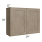 RTA Cobblestone Grey 39" x 30" Wall Cabinet with 1 Skin