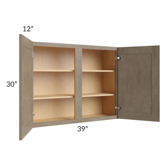 RTA Cobblestone Grey 39" x 30" Wall Cabinet
