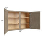 RTA Cobblestone Grey 42" x 30" Wall Cabinet with 2 Skins