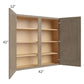 RTA Cobblestone Grey 42" x 42" Wall Cabinet