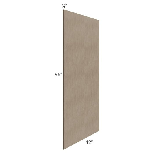 RTA Cobblestone Grey 42" x 96" Plywood Edge Banded Panel