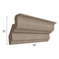 RTA Cobblestone Grey 8' Crown Molding