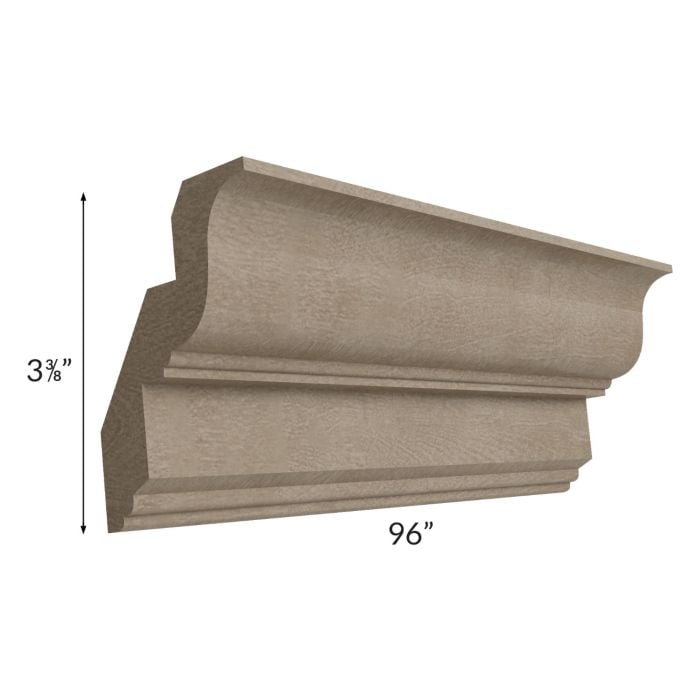 RTA Cobblestone Grey 8' Crown Molding