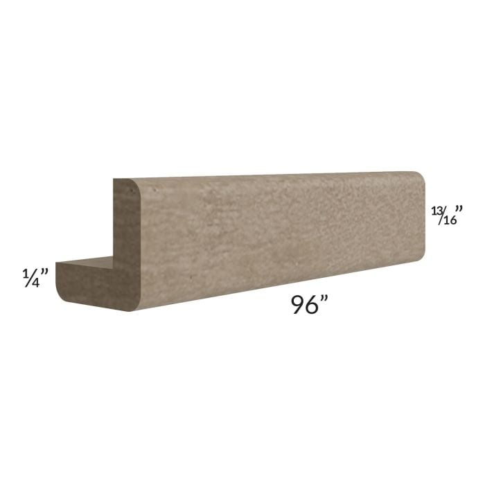 RTA Cobblestone Grey 8' Outside Corner Molding