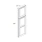 RTA Cobblestone Grey 90" Tall Decorative End Panel