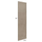 RTA Cobblestone Grey 96" Tall Decorative End Panel