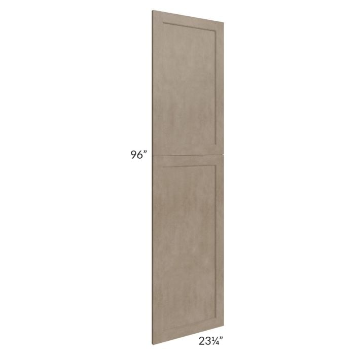 RTA Cobblestone Grey 96" Tall Decorative End Panel