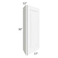 RTA Dakota White 12" x 30" Angle Wall Cabinet