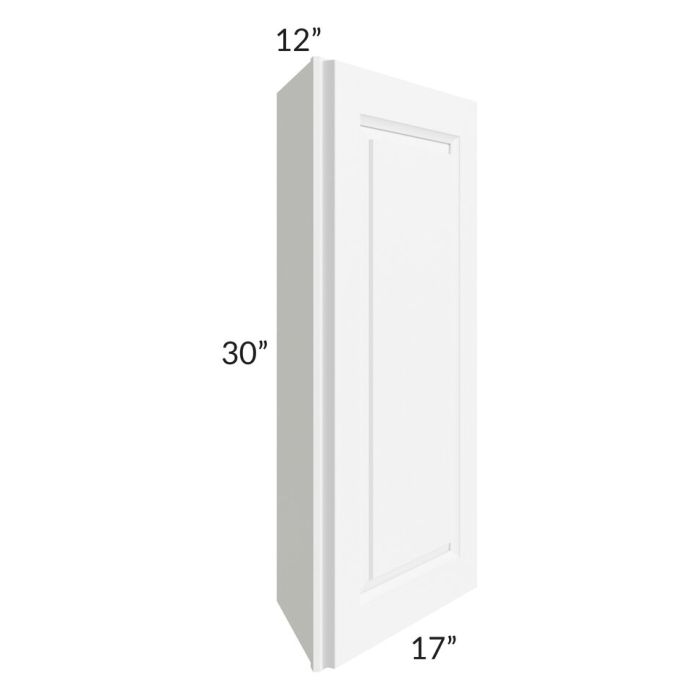 RTA Dakota White 12" x 30" Angle Wall Cabinet