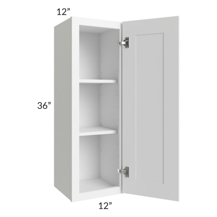 RTA Dakota White 12" x 36" Wall Cabinet