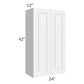 RTA Dakota White 24" x 42" Wall Cabinet