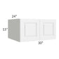 RTA Dakota White 30" x 15" x 24" Wall Cabinet