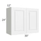 RTA Dakota White 30" x 24" Wall Cabinet