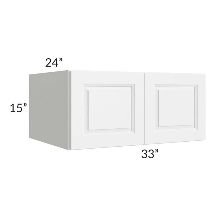 RTA Dakota White 33" x 15" x 24" Wall Cabinet
