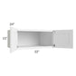 RTA Dakota White 33" x 15" x 24" Wall Cabinet