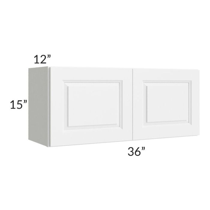 RTA Dakota White 36" x 15" Wall Cabinet