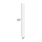 RTA Dakota White 6" x 42" Wall Filler