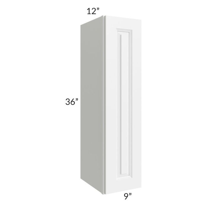 RTA Dakota White 9" x 36" Wall Cabinet