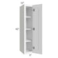 RTA Dakota White 9" x 42" Wall Cabinet