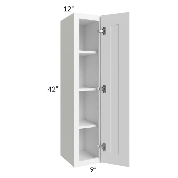 RTA Dakota White 9" x 42" Wall Cabinet