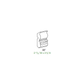 RTA Dakota White 96" Crown Molding with Rope Detail