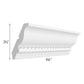 RTA Dakota White 96" Crown Molding with Rope Detail