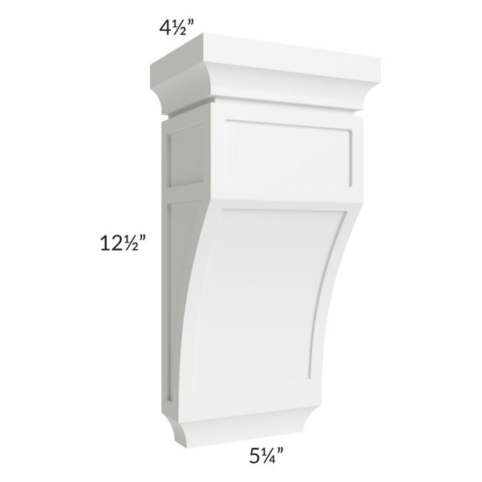 RTA Dakota White Medium Corbel