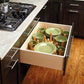 RTA Drawer Peg System with Wood Pegs for 36" and 39" Wide Base Cabinet