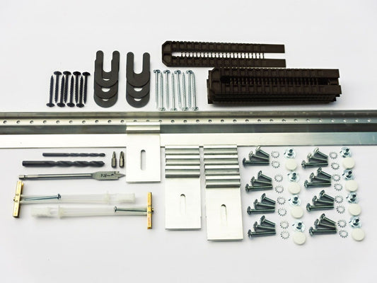 RTA EazyHang 4" Wall Cabinet Hanging Kit with 1 Additional Eazy Bracket and Two 8" Rolls of Scribe Molding Installation Tape
