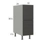 RTA Euro Cafe 12" 2-Drawer Base Cabinet with 1 Inner Drawer