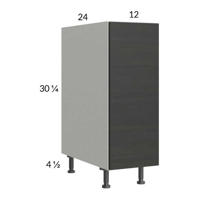 RTA Euro Cafe 12" Full Height Door Base Cabinet