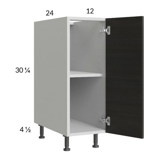 RTA Euro Cafe 12" Full Height Door Base Cabinet