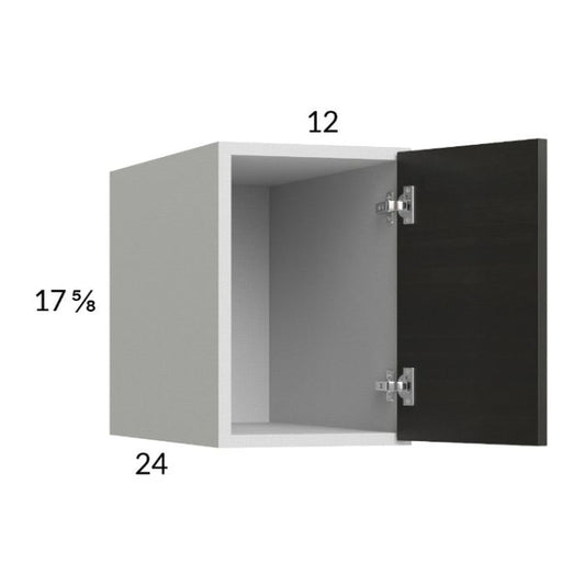 RTA Euro Cafe 12" x 17-5/8" x 24" Wall Cabinet with 1 Finished End Panel