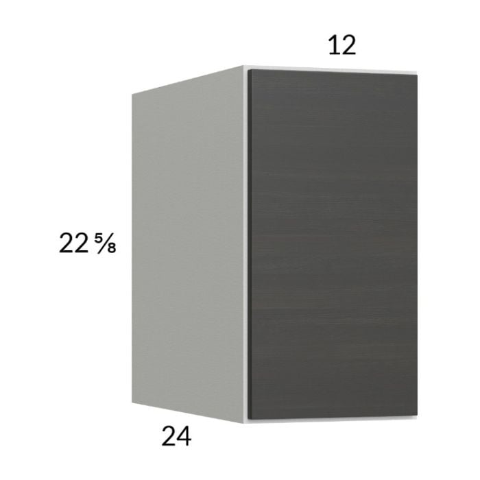 RTA Euro Cafe 12" x 22-5/8" x 24" Wall Cabinet with 2 Finished End Panels
