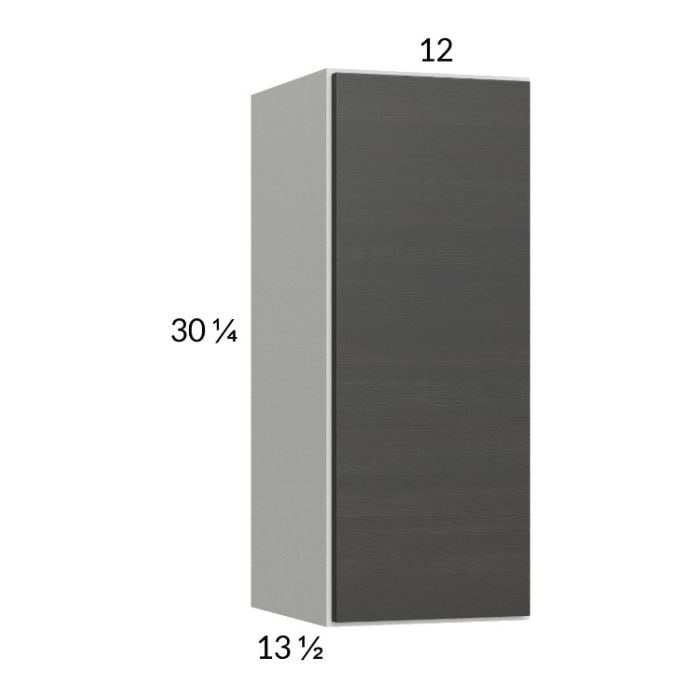 RTA Euro Cafe 12" x 30-1/4" Wall Cabinet with 1 Finished End Panel
