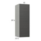 RTA Euro Cafe 12" x 35-1/4" Wall Cabinet