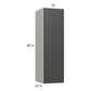 RTA Euro Cafe 12" x 40-1/4" Wall Cabinet