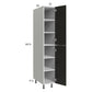 RTA Euro Cafe 12" x 71-1/4" Utility Cabinet with 1 Door