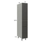 RTA Euro Cafe 12" x 71-1/4" Utility Cabinet with 2 Doors, 1 Drawer, and 1 Finished End Panel