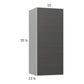 RTA Euro Cafe 15" x 35-1/4" Wall Cabinet