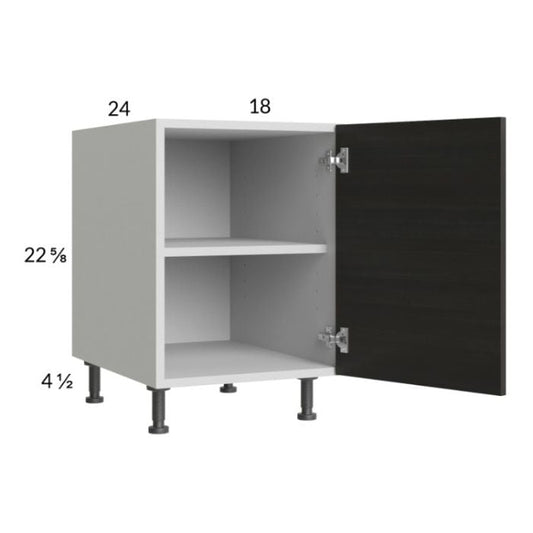 RTA Euro Cafe 18" Full Height Door Desk Base Cabinet