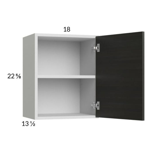 RTA Euro Cafe 18" x 22-5/8" Wall Cabinet with 1 Finished End Panel