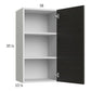 RTA Euro Cafe 18" x 35-1/4" Wall Cabinet