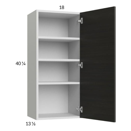 RTA Euro Cafe 18" x 40-1/4" Wall Cabinet with 2 Finished End Panels