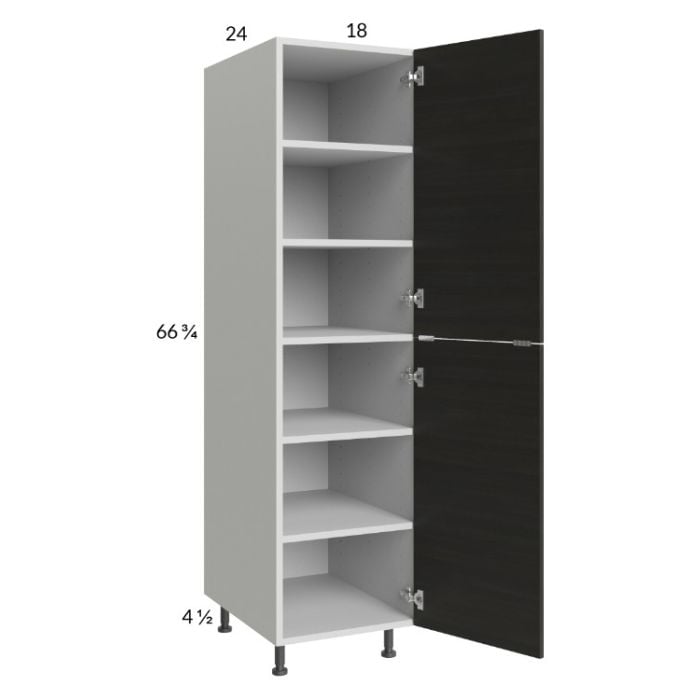 RTA Euro Cafe 18" x 71-1/4" Utility Cabinet with 1 Door