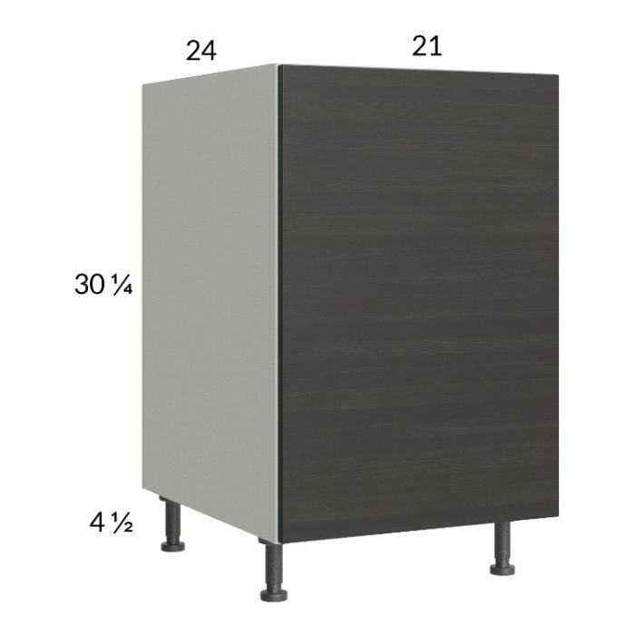 RTA Euro Cafe 21" Full Height Door Base Cabinet