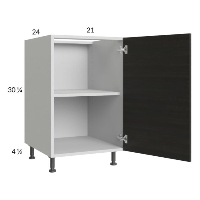 RTA Euro Cafe 21" Full Height Door Base Cabinet